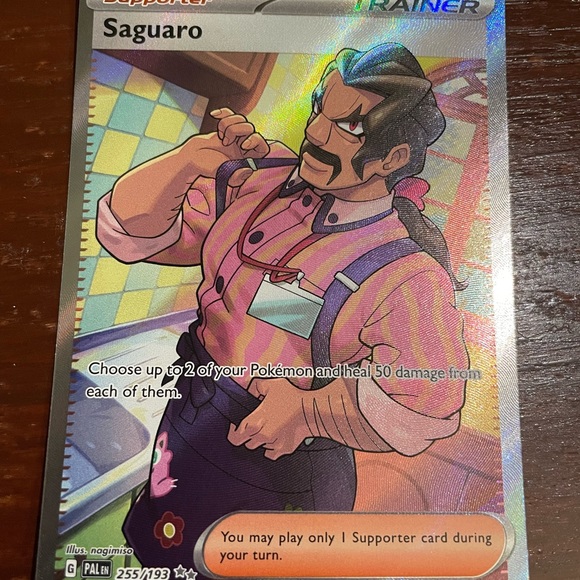 Saguaro Pokémon Paldea Evolved card - Picture 2 of 5